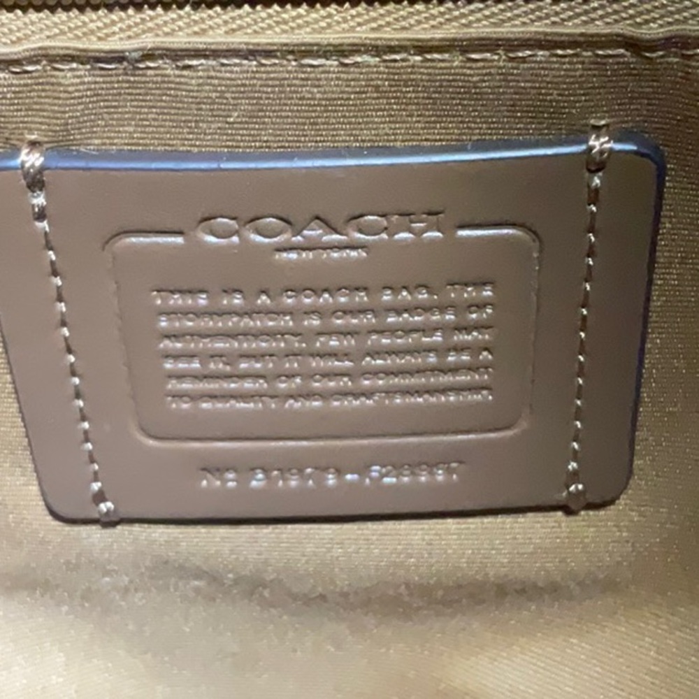 Coach  Leather Bag - Picture 2 of 9